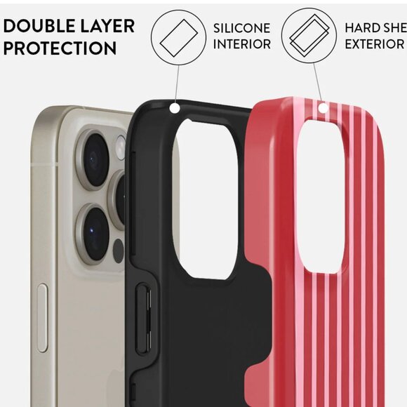 NWOT BURGA Strawberry Jam iPhone 13 Pro Max Case - Picture 2 of 2